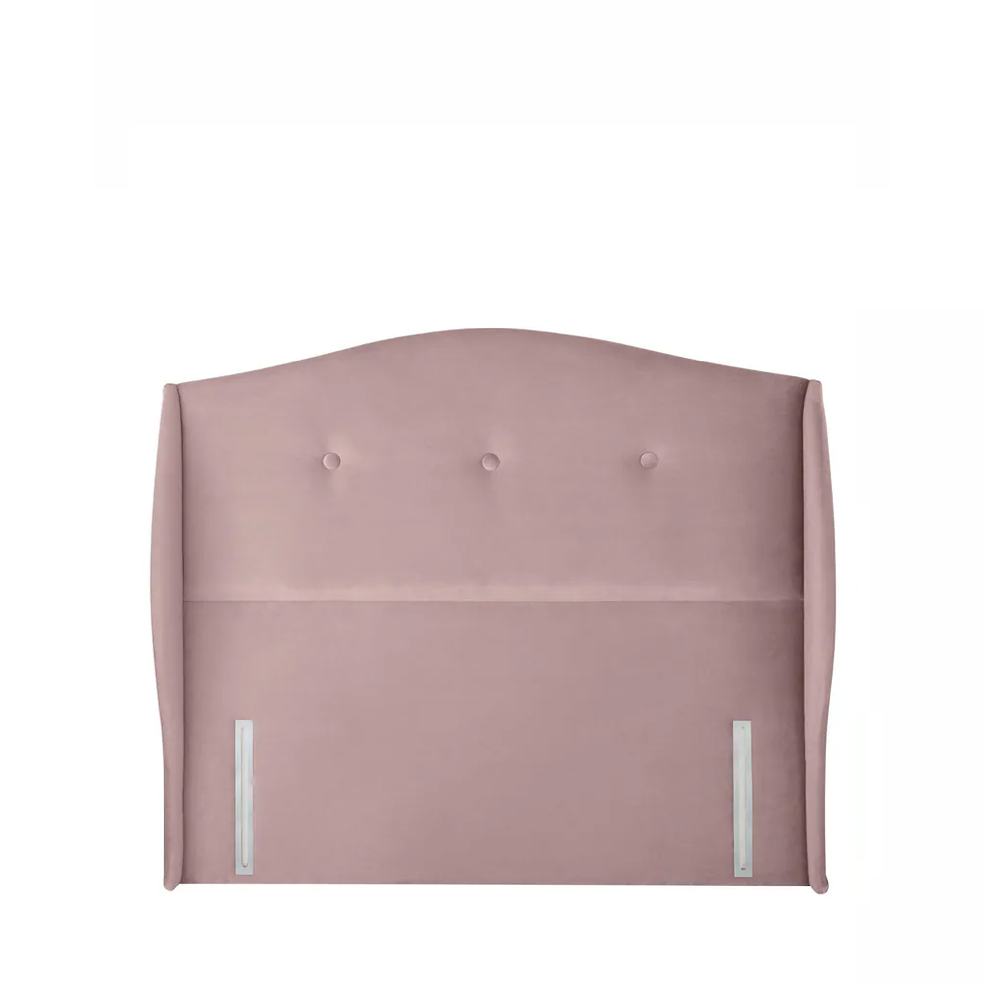 Next, Silentnight Dusky Pink Camden Luxury Velvet Headboard