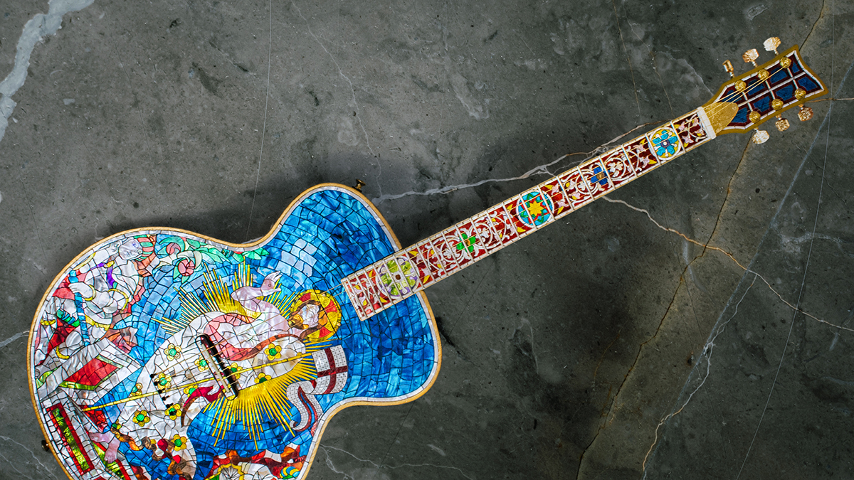One of the Eye of Florence guitars