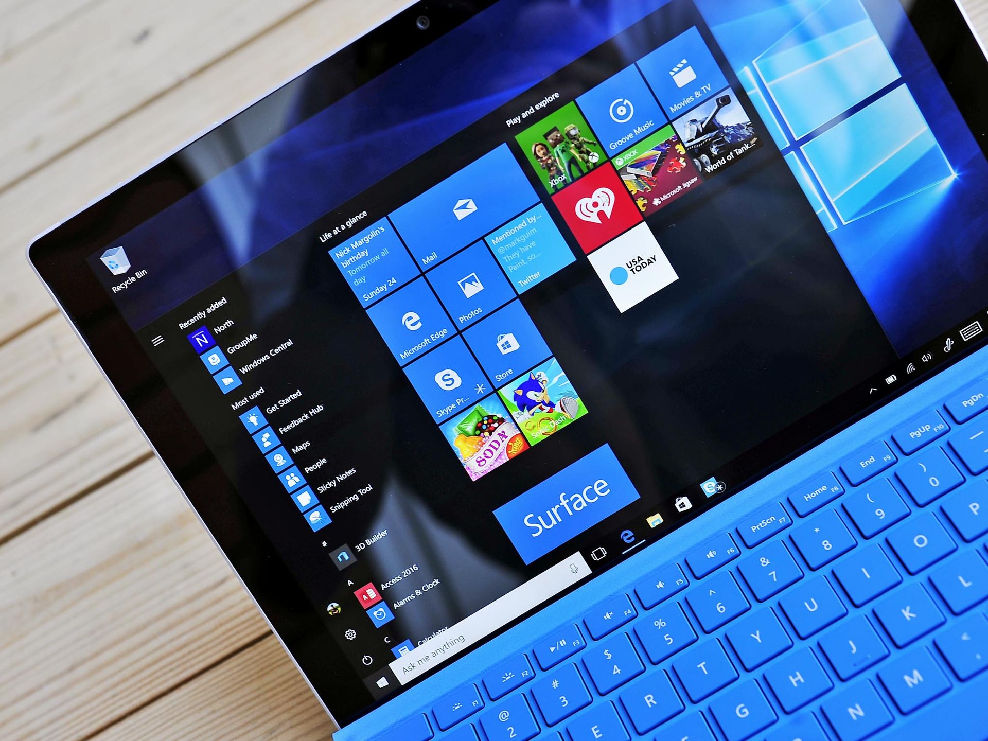 Windows end
