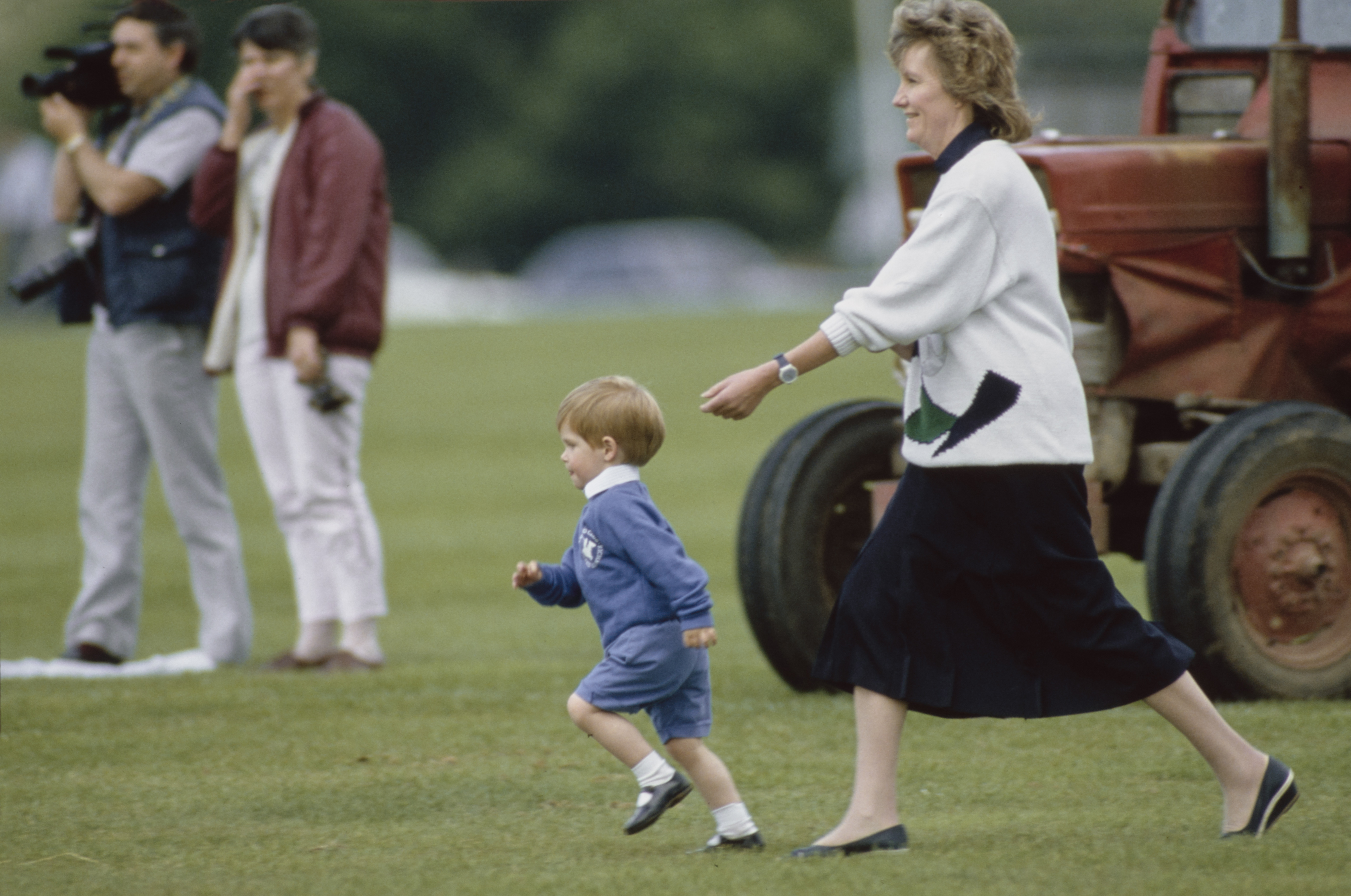 polo - prince harry and nanny