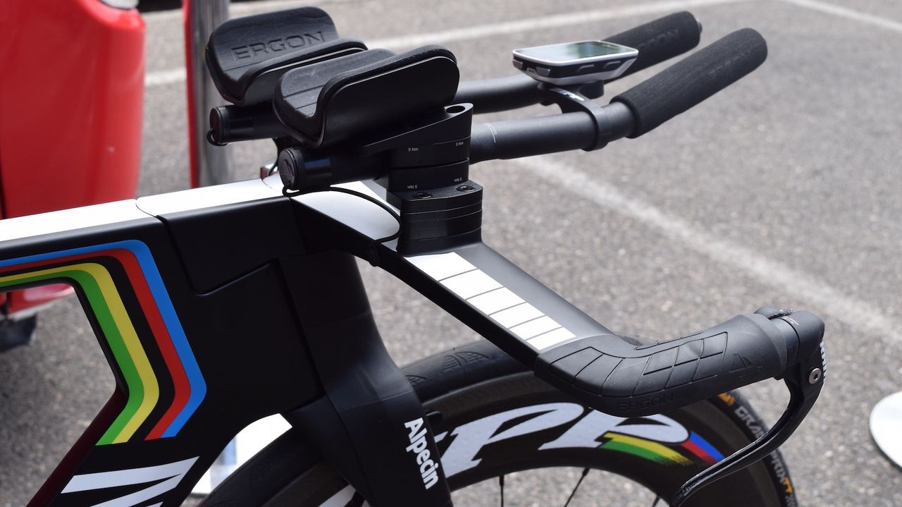 The time trial world champion's cockpit