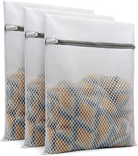 Honeycomb Mesh Laundry Bags | View at Amazon