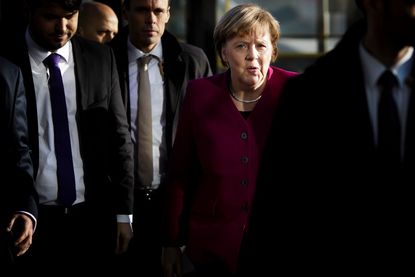 Germany's Angela Merkel appears to have a government