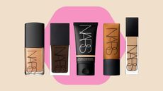 A selection of NARS beauty products