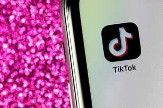 The button for ByteDance Ltd.'s TikTok app is arranged for a photograph on a smartphone in Sydney, New South Wales, Australia, on Monday, Sept. 14, 2020