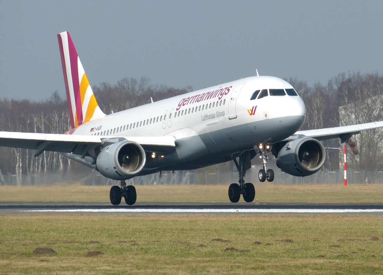 A Germanwings jet.