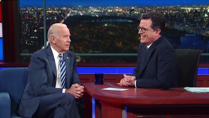 Joe Biden talks about the 2020 election
