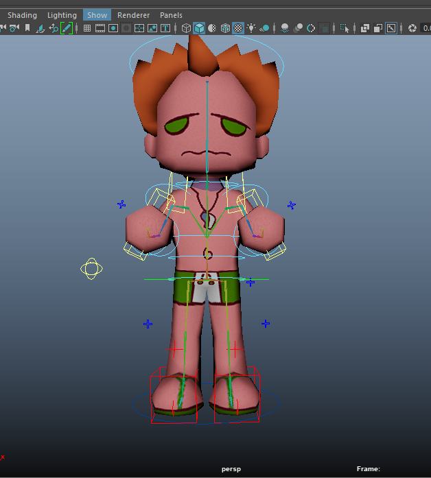 Indie game screens, retro models and anime characters