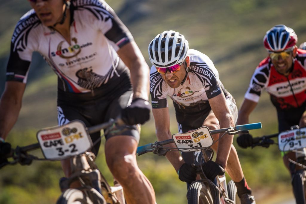Christoph Sauser and and Jaroslav Kulhavy (Investec-Songo-Specialized)