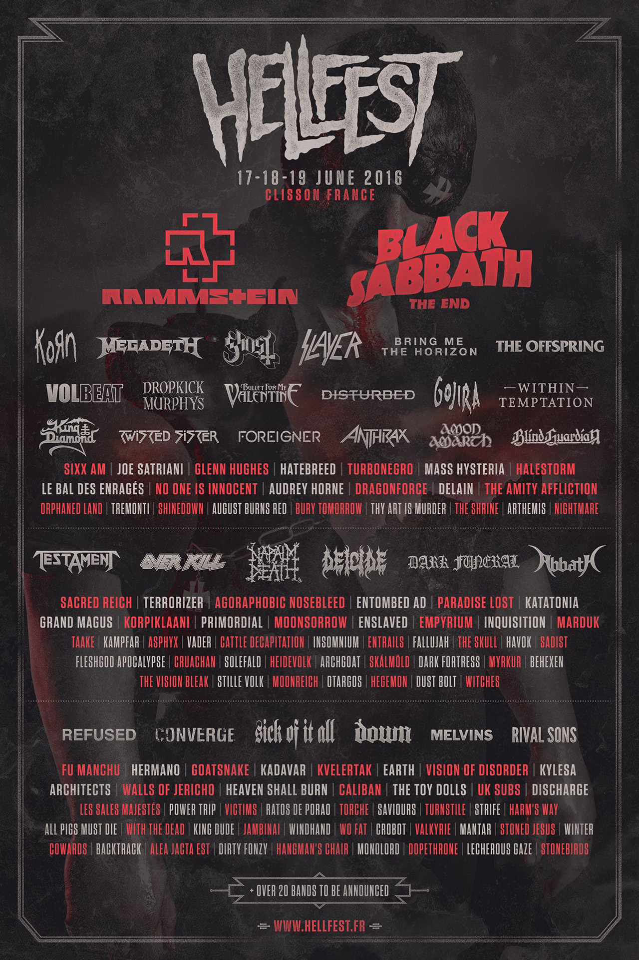 Sabbath, Rammstein to headline Hellfest 2016 | Louder