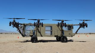 Black Knight Transformer in the Desert