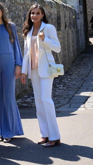 Queen Letizia of Spain attends International Baccalaureate Graduation of Crown Princess Leonor