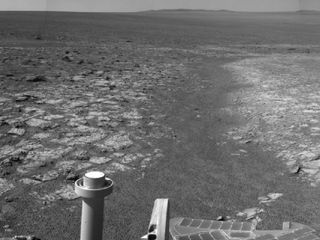 Opportunity's Surroundings on 3,000th Sol