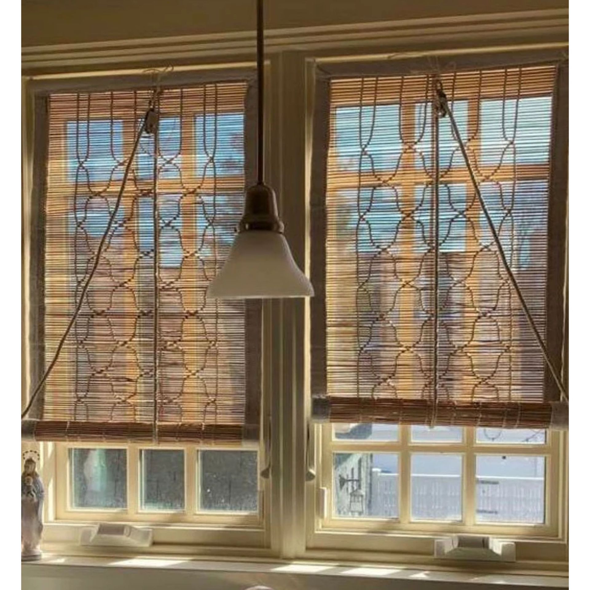 Handmade Vintage Chik Blind Shade