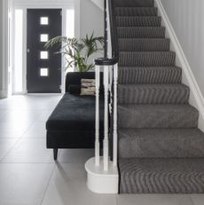 geometric stair carpet 