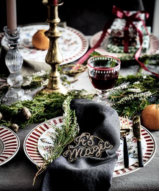 Christmas dining room decor ideas