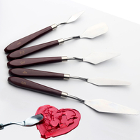 Five piece artist palette knives: was $7, now $5 at Amazon