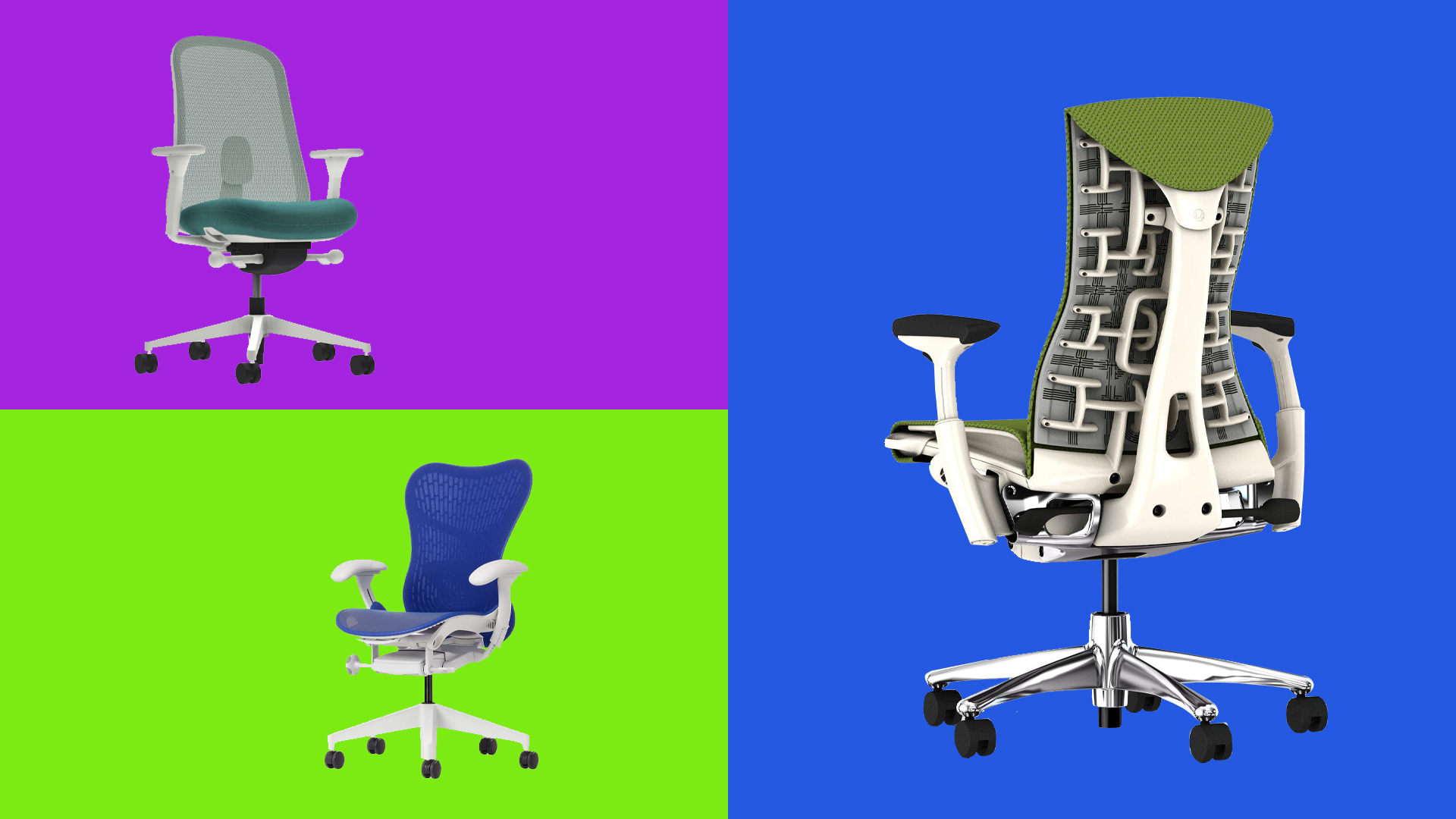 Three of my top picks of the best Herman Miller chairs. 
