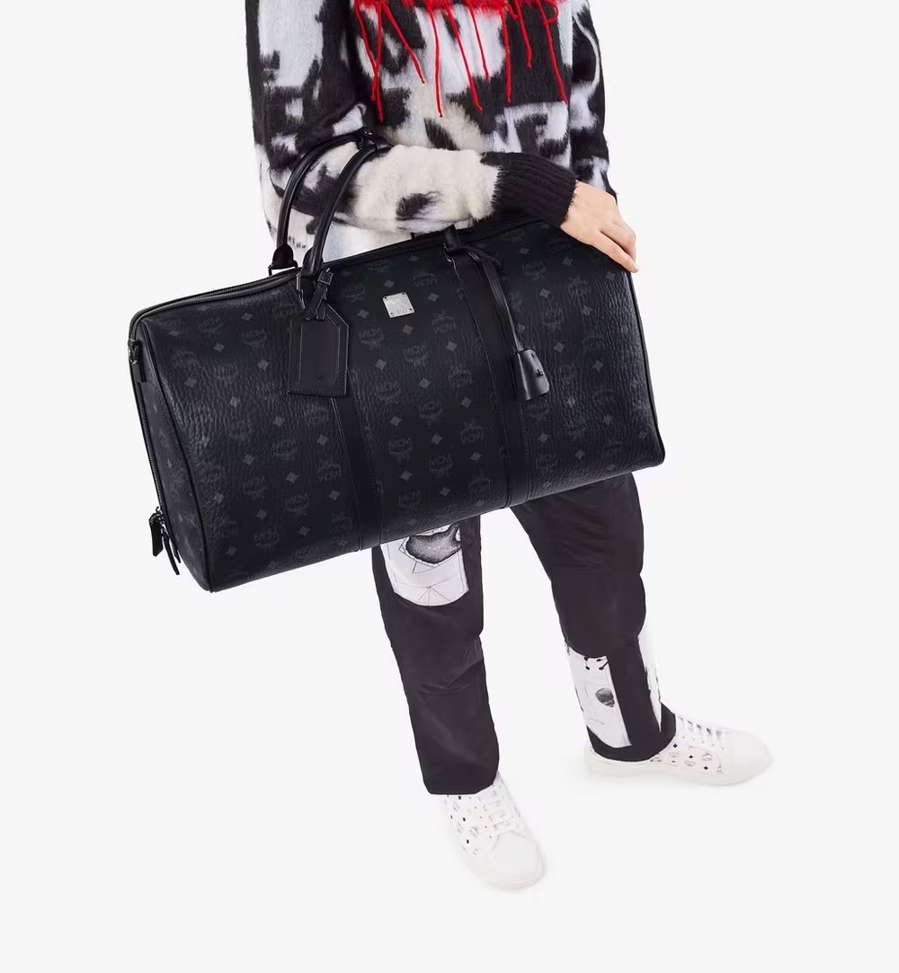 MCM, Ottomar Weekender Bag in Visetos