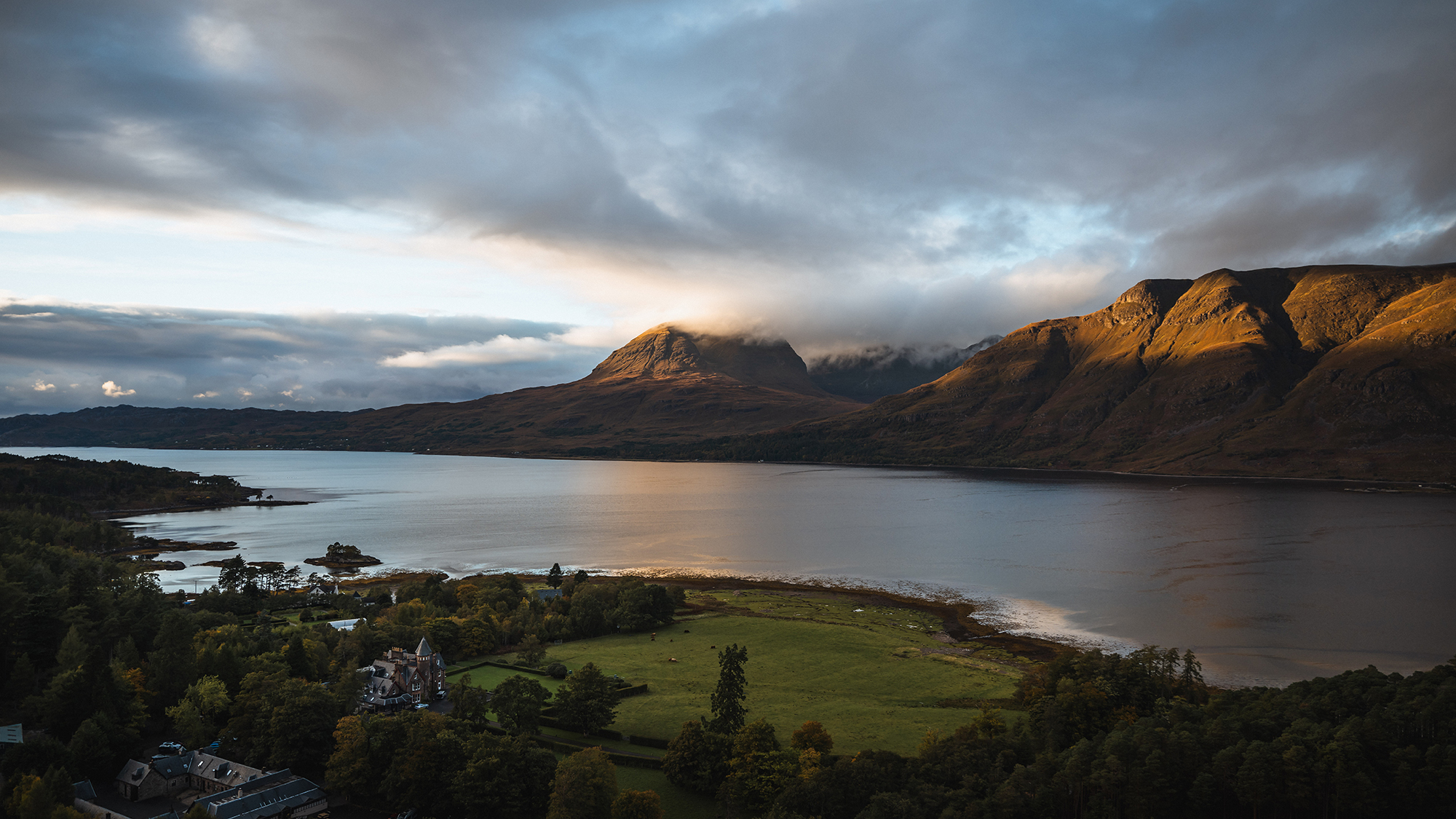 Scottish highlands.
