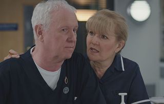 Charlie and Duffy in Casualty episode 11th May
