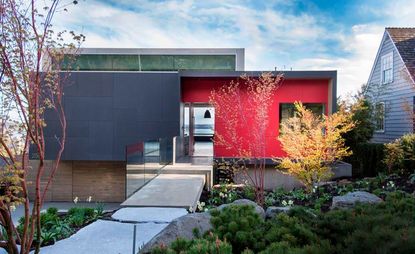 “红色住宅”是西温哥华博物馆西海岸现代住宅2018年的现代主义物业