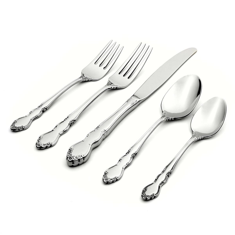 Oneida Dover 45 Piece Fine Flatware Set &amp;amp; Reviews | Wayfair