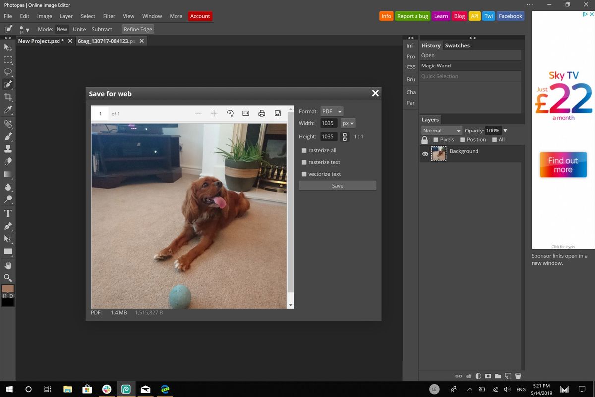 Photopea review: A free Photoshop alternative that works in your ...