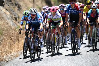 CAMPBELLTOWN AUSTRALIA JANUARY 12 Sarah Gigante of Australia and AG Insurance Soudal Team competes during the 8th Santos Womens Tour Down Under 2024 Stage 1 a 939km stage from Hahndorf to Campbelltown UCIWWT on January 12 2024 in Campbelltown Australia Photo by Tim de WaeleGetty Images