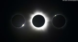 The November 2012 total solar eclipse, as seen by photographer Ben Cooper in Australia.