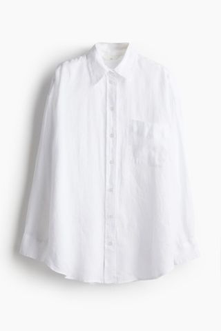 Oversized Linen Shirt