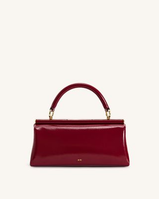 Danna Top Handle Bag - Claret