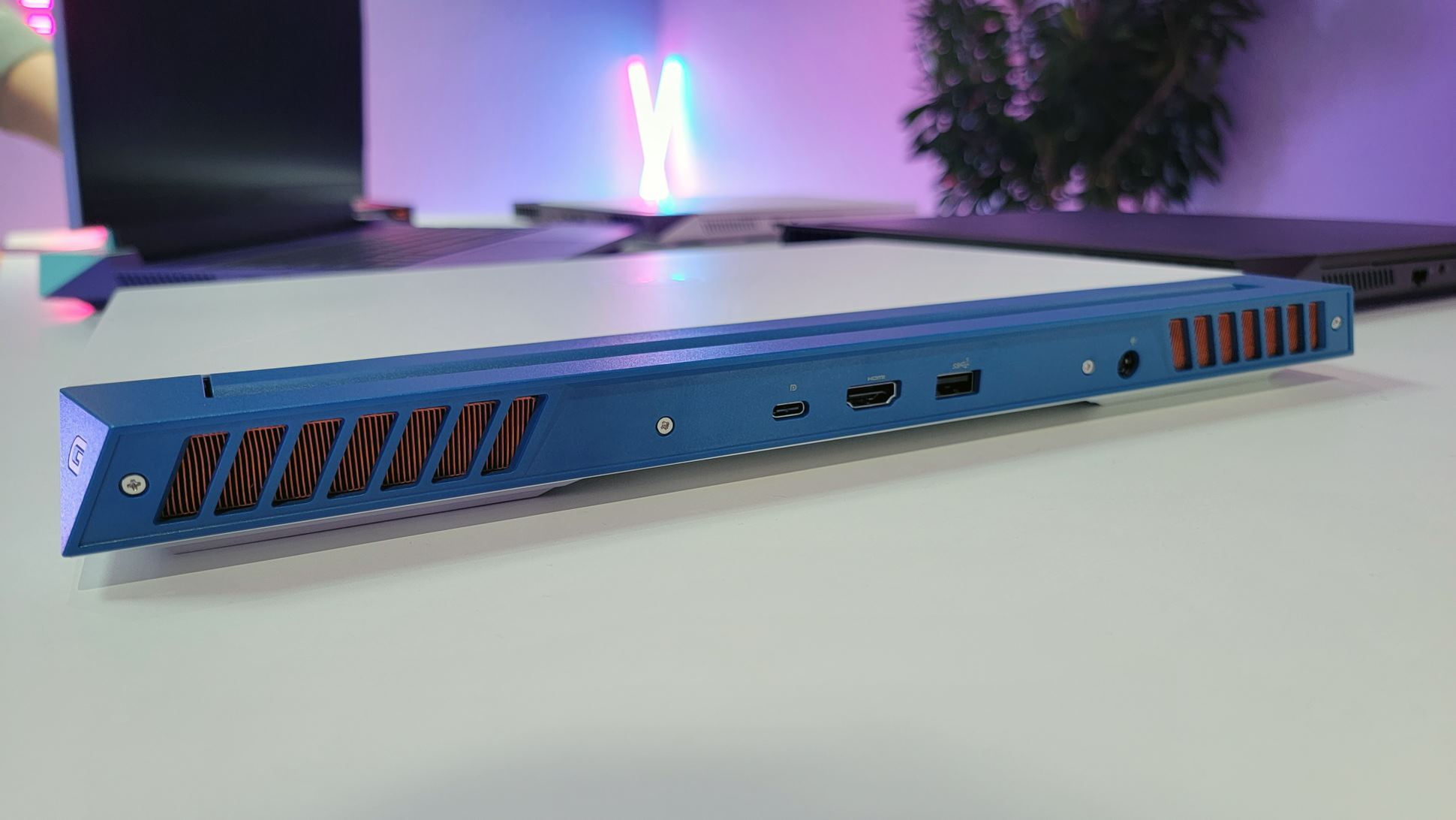 Dell G15 with Deep Space Blue back