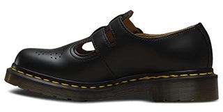 Dr. Martens 8065 Double Strap Mary Jane Black Smooth 4 F(m) Uk/ 6 Us