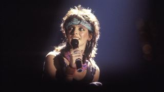 Nena live onstage in 1985
