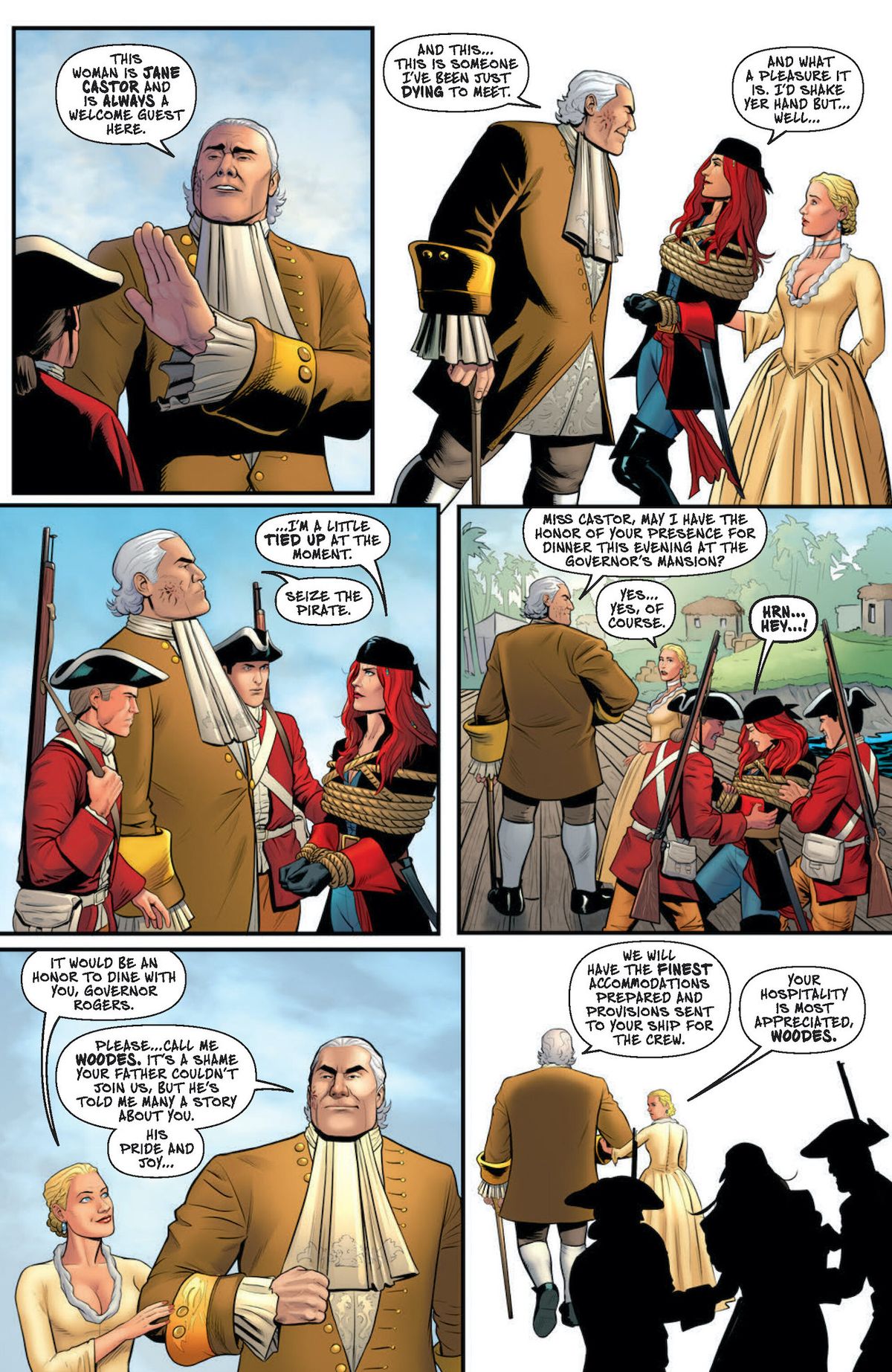 Page from A Man Among Ye #4
