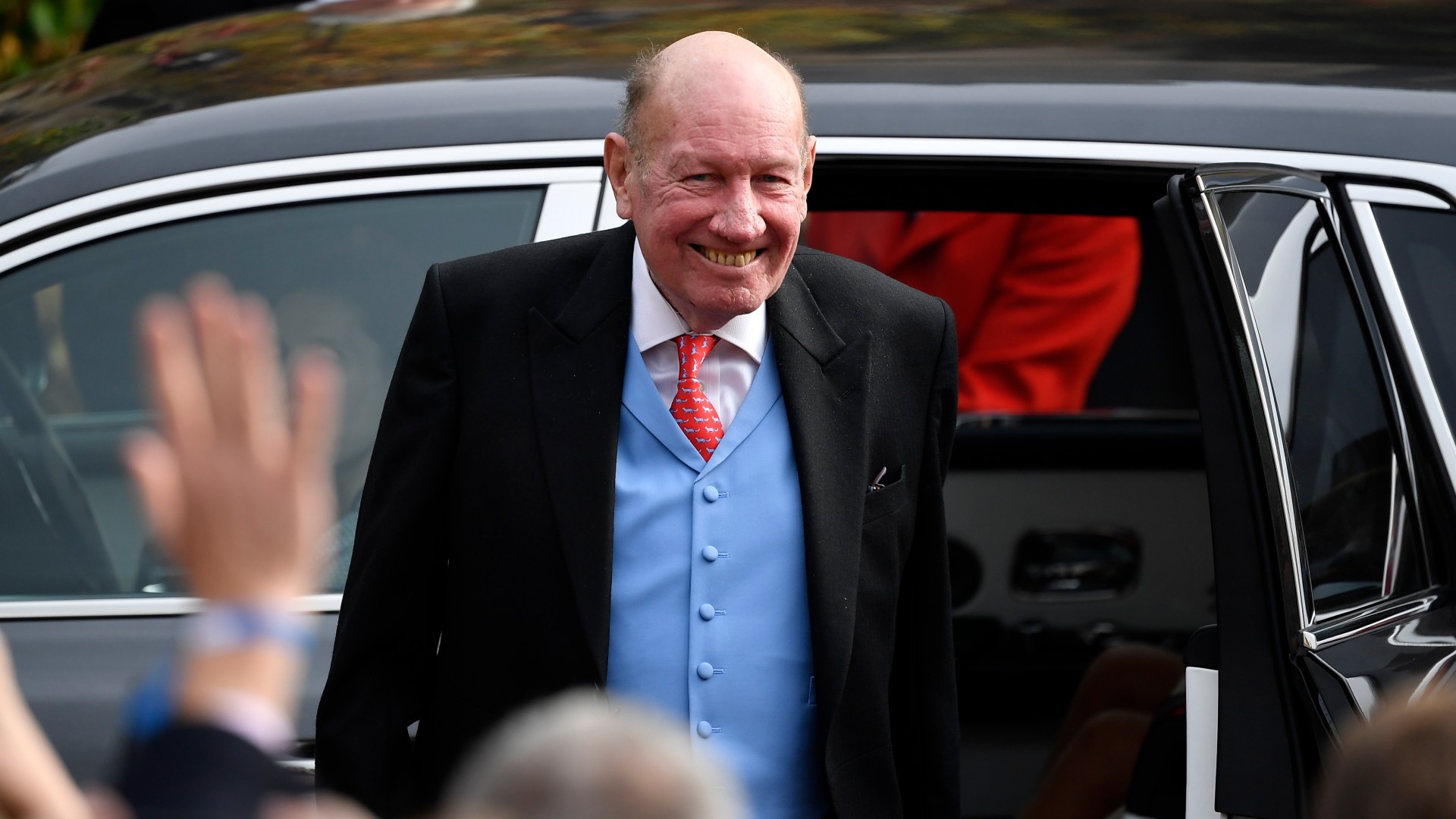 George Brooksbank at Princess Eugenie's wedding