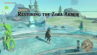 Zelda Tears of the Kingdom Zora Armor