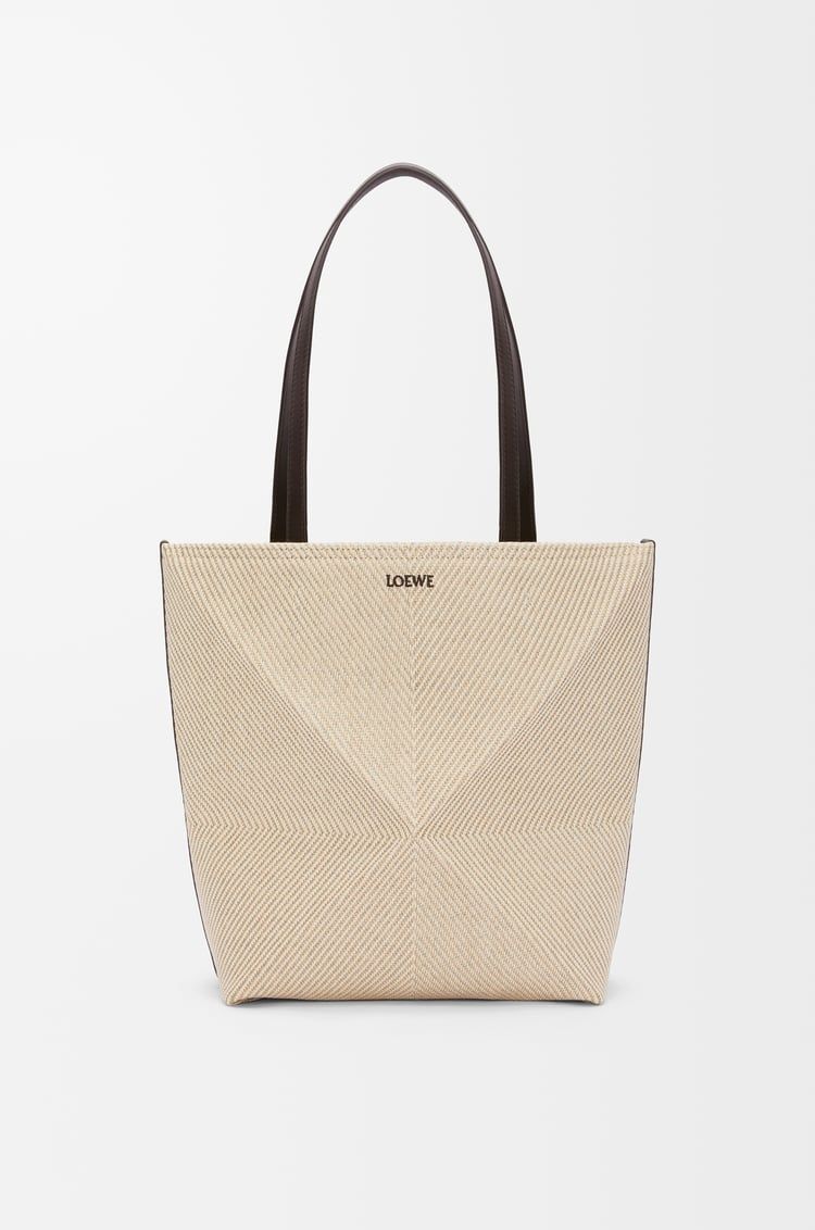 Loewe, Puzzle Fold Tote in Cotton Jacquard