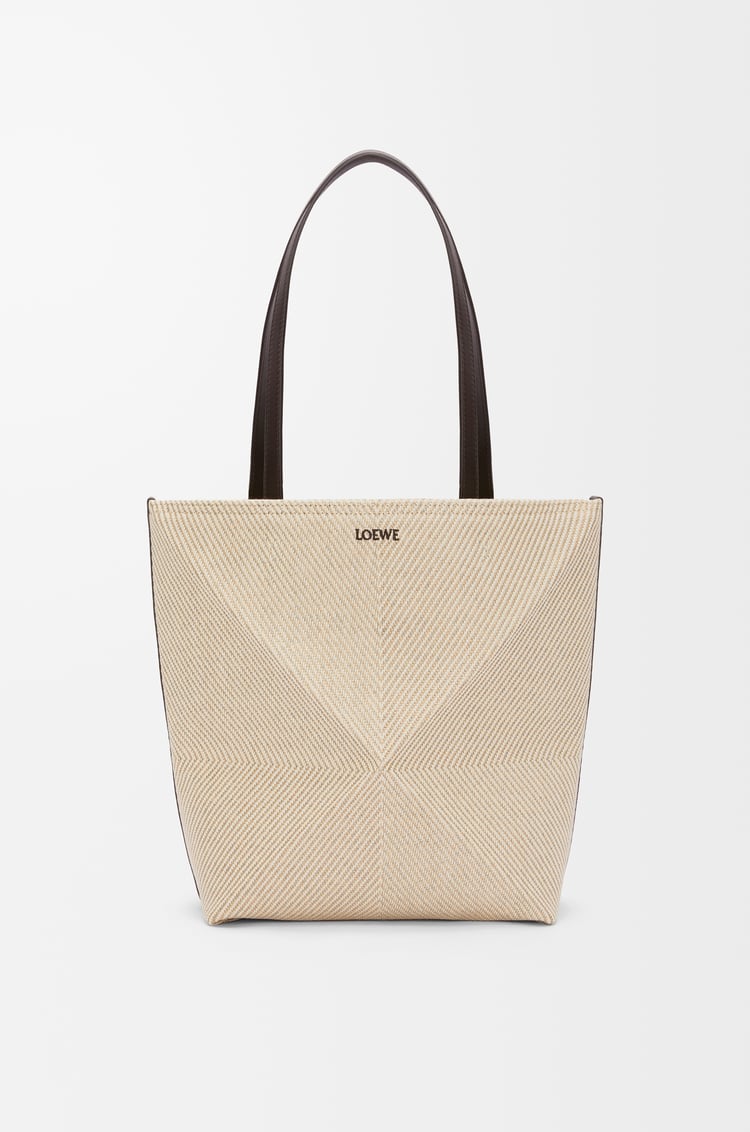 Loewe, Puzzle Fold Tote in Cotton Jacquard