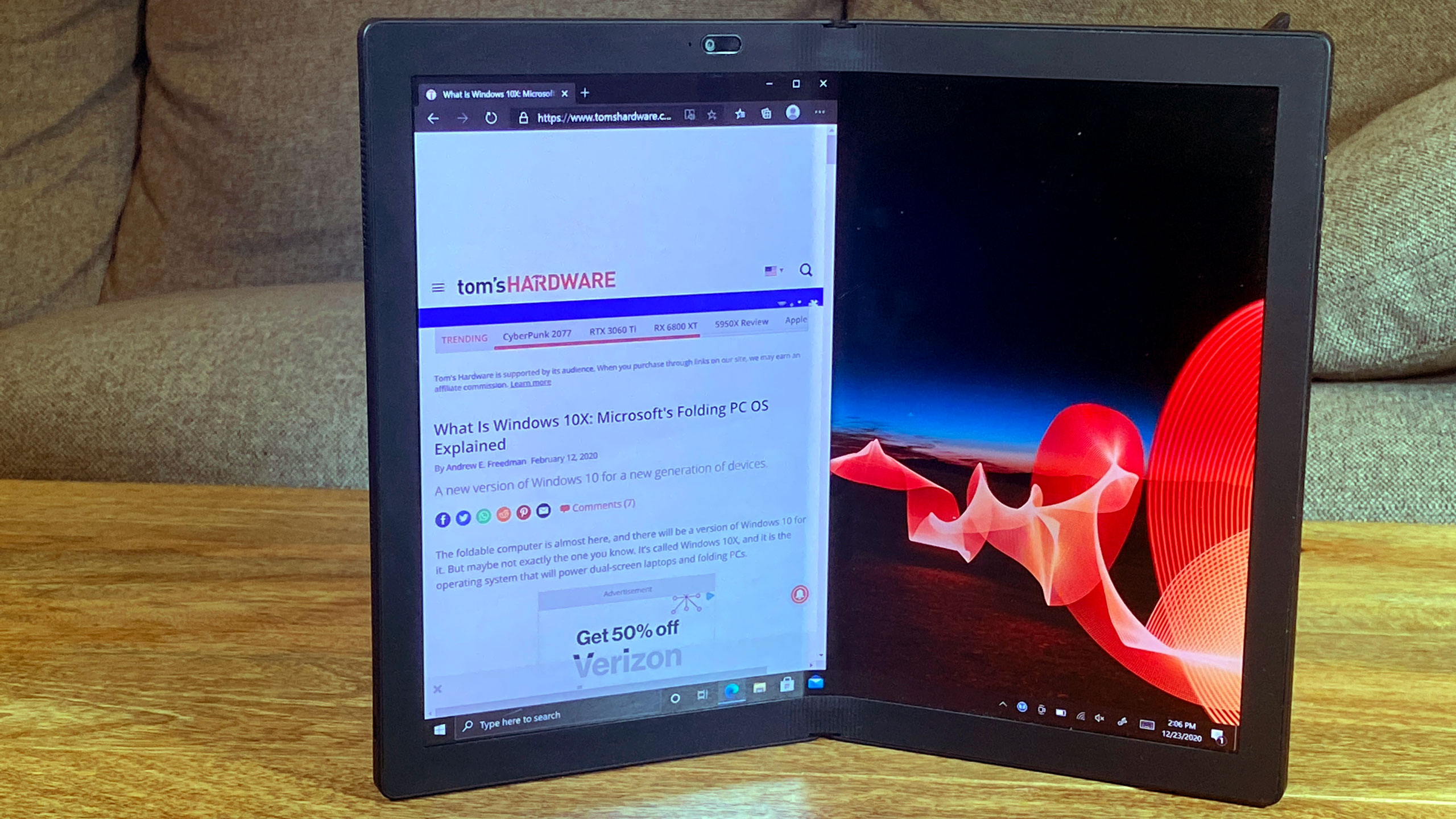 Lenovo ThinkPad X1 Fold Review: Durable, but Major First-Gen Vibes ...