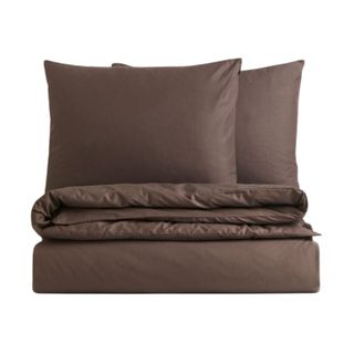 chocolate brown bed linen from H&M