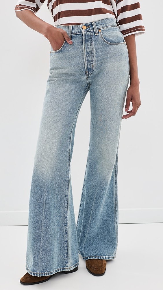 The Elephant Bell Jeans - Beach Indigo