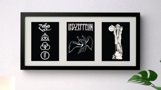 Best gifts for music lovers: Led Zeppelin Wall print