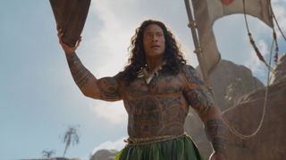 Maui (Dwayne Johnson) in Moana (2026)