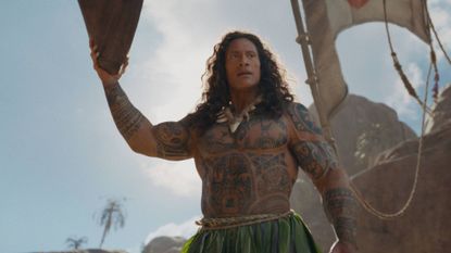 Maui (Dwayne Johnson) in Moana (2026)