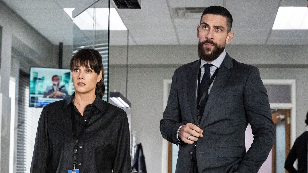 Missy Peregrym and Zeeko Zaki in FBI Season 6x03