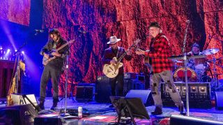 Neil Young & The Chrome Hearts onstage