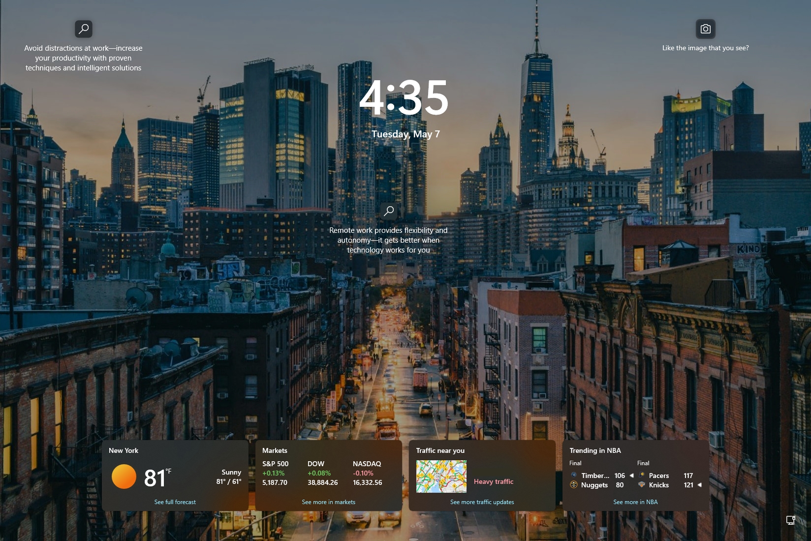 Windows Lock Screen Wallpaper