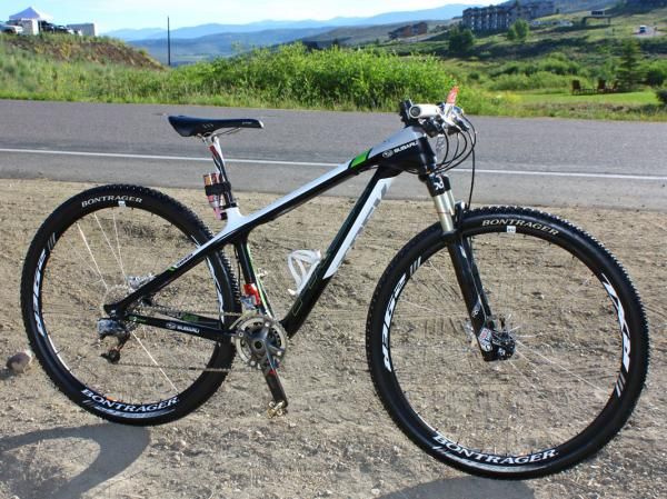 Willow Koerber (Subaru-Trek) is now racing exclusively on a 29er and getting great results on it, too, despite her diminutive size.
